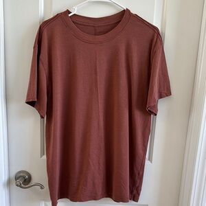 Lululemon all yours cotton tshirt color ancient copper